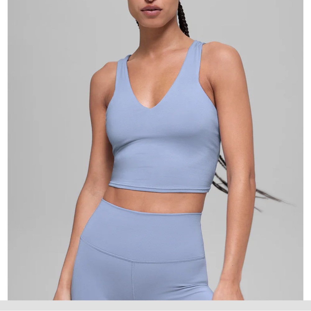 Alo Airbrush Real Bra Tank Top - Picture 2 of 5